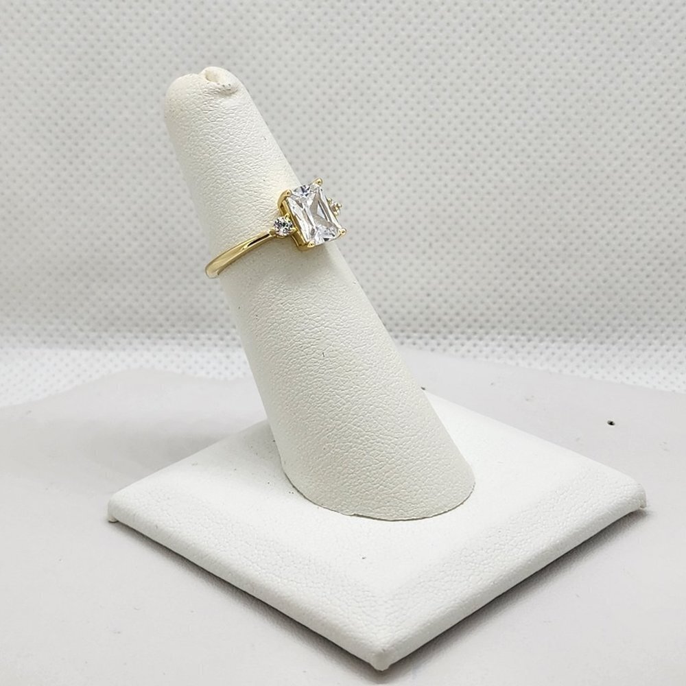 Brand New Sterling Silver 925 3pc Gemstone Ring